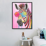 Zebra 5d Diy Diamond Painting Diamant Malerei Set MJ9489