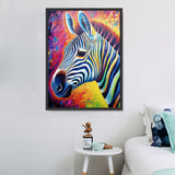 Zebra 5d Diy Diamond Painting Diamant Malerei Set MJ9492