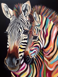 Zebra 5d Diy Diamond Painting Diamant Malerei Set MJ9495