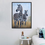 Zebra 5d Diy Diamond Painting Diamant Malerei Set MJ9497