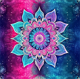 Mandala 5d Diy Diamond Painting Diamant Malerei Set MJ9507