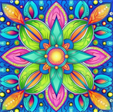 Mandala 5d Diy Diamond Painting Diamant Malerei Set MJ9513