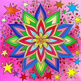 Mandala 5d Diy Diamond Painting Diamant Malerei Set MJ9515