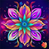 Mandala 5d Diy Diamond Painting Diamant Malerei Set MJ9517