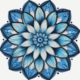Mandala 5d Diy Diamond Painting Diamant Malerei Set MJ9519