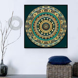 Mandala 5d Diy Diamond Painting Diamant Malerei Set MJ9521