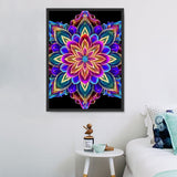 Mandala 5d Diy Diamond Painting Diamant Malerei Set MJ9524