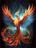 Phönix 5d Diy Diamond Painting Diamant Malerei Set MJ9586