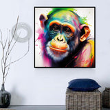 Affe 5d Diy Diamond Painting Diamant Malerei Set MJ9599