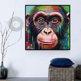 Affe 5d Diy Diamond Painting Diamant Malerei Set MJ9601