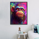 Affe 5d Diy Diamond Painting Diamant Malerei Set MJ9606