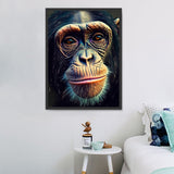 Affe 5d Diy Diamond Painting Diamant Malerei Set MJ9607