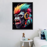 Affe 5d Diy Diamond Painting Diamant Malerei Set MJ9608