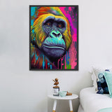 Affe 5d Diy Diamond Painting Diamant Malerei Set MJ9615
