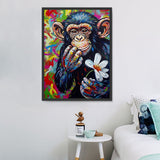 Affe 5d Diy Diamond Painting Diamant Malerei Set MJ9618