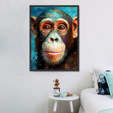 Affe 5d Diy Diamond Painting Diamant Malerei Set MJ9622