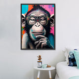 Affe 5d Diy Diamond Painting Diamant Malerei Set MJ9625