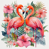 Flamingo 5d Diy Diamond Painting Diamant Malerei Set MJ9630