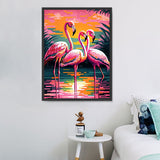 Flamingo 5d Diy Diamond Painting Diamant Malerei Set MJ9632