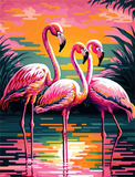 Flamingo 5d Diy Diamond Painting Diamant Malerei Set MJ9632