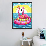 Flamingo 5d Diy Diamond Painting Diamant Malerei Set MJ9633