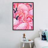 Flamingo 5d Diy Diamond Painting Diamant Malerei Set MJ9634