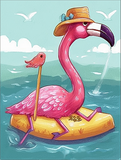 Flamingo 5d Diy Diamond Painting Diamant Malerei Set MJ9636