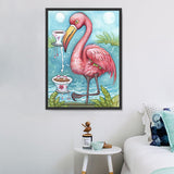 Flamingo 5d Diy Diamond Painting Diamant Malerei Set MJ9641