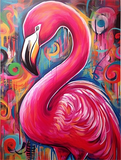 Flamingo 5d Diy Diamond Painting Diamant Malerei Set MJ9642