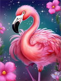 Flamingo 5d Diy Diamond Painting Diamant Malerei Set MJ9646