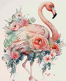 Flamingo 5d Diy Diamond Painting Diamant Malerei Set MJ9647
