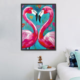 Flamingo 5d Diy Diamond Painting Diamant Malerei Set MJ9650