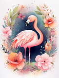 Flamingo 5d Diy Diamond Painting Diamant Malerei Set MJ9652