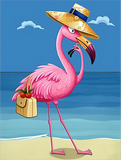 Flamingo 5d Diy Diamond Painting Diamant Malerei Set MJ9655