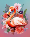Flamingo 5d Diy Diamond Painting Diamant Malerei Set MJ9656