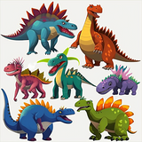 Dinosaurier 5d Diy Diamond Painting Diamant Malerei Set MJ9704