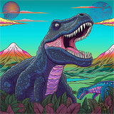 Dinosaurier 5d Diy Diamond Painting Diamant Malerei Set MJ9707