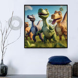 Dinosaurier 5d Diy Diamond Painting Diamant Malerei Set MJ9708