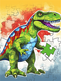 Dinosaurier 5d Diy Diamond Painting Diamant Malerei Set MJ9715