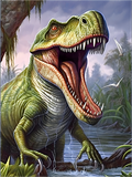 Dinosaurier 5d Diy Diamond Painting Diamant Malerei Set MJ9718