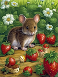 Maus 5d Diy Diamond Painting Diamant Malerei Set MJ9734