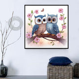 Eule 5d Diy Diamond Painting Diamant Malerei Set MJ9740
