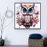 Eule 5d Diy Diamond Painting Diamant Malerei Set MJ9747