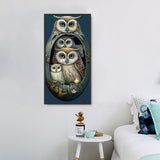 Eule 5d Diy Diamond Painting Diamant Malerei Set MJ9749