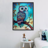 Eule 5d Diy Diamond Painting Diamant Malerei Set MJ9757