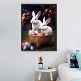 Kaninchen 5d Diy Diamond Painting Diamant Malerei Set MJ9827