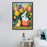 Kaninchen 5d Diy Diamond Painting Diamant Malerei Set MJ9830