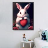 Kaninchen 5d Diy Diamond Painting Diamant Malerei Set MJ9832