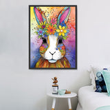 Kaninchen 5d Diy Diamond Painting Diamant Malerei Set MJ9847