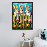 Kaninchen 5d Diy Diamond Painting Diamant Malerei Set MJ9853